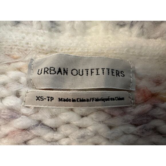 Urban Outfitters Cameron Confetti Cropped Cardigan Knit Button Size XS - Picture 8 of 10